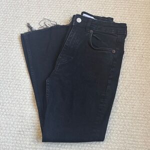 Zara Black Cropped Women's Jeans